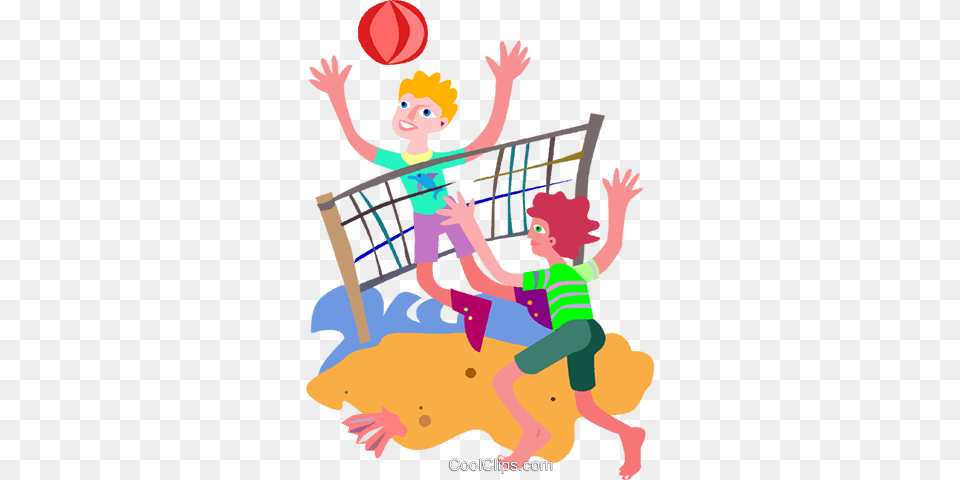 People Playing Volleyball Clipart, Person, Boy, Child, Male Free Png