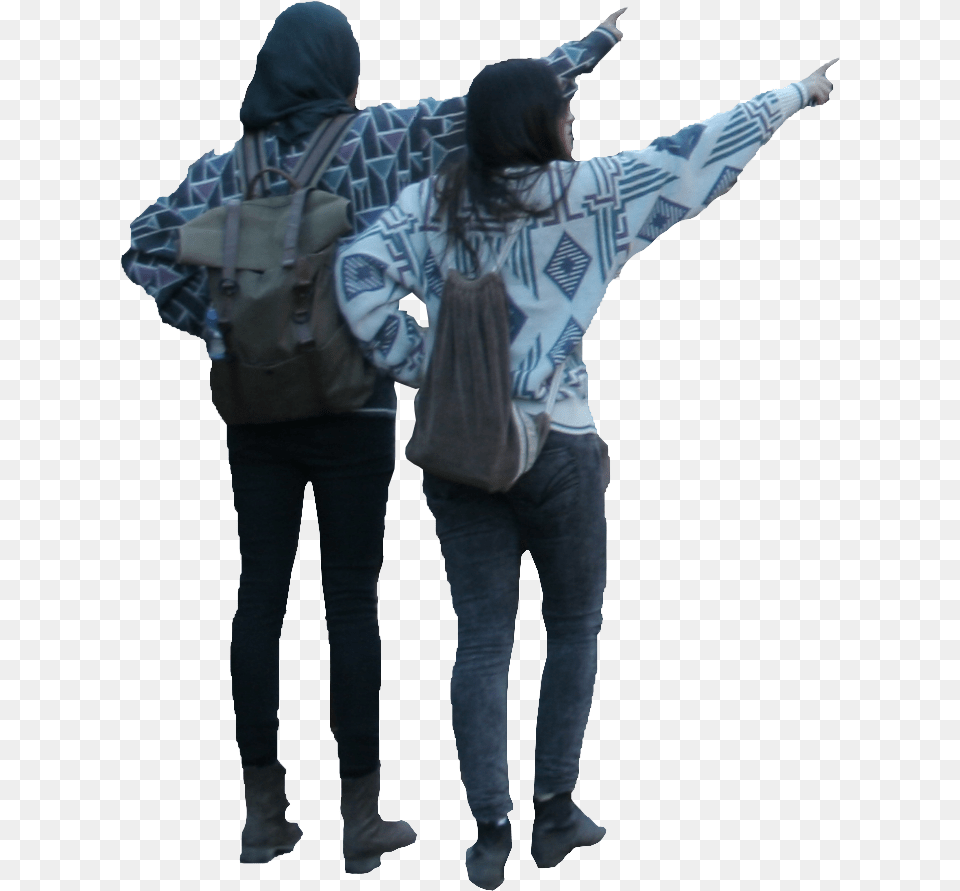 People Pointing People Pointing Sweatshirt, Sweater, Sleeve, Pants Free Transparent Png