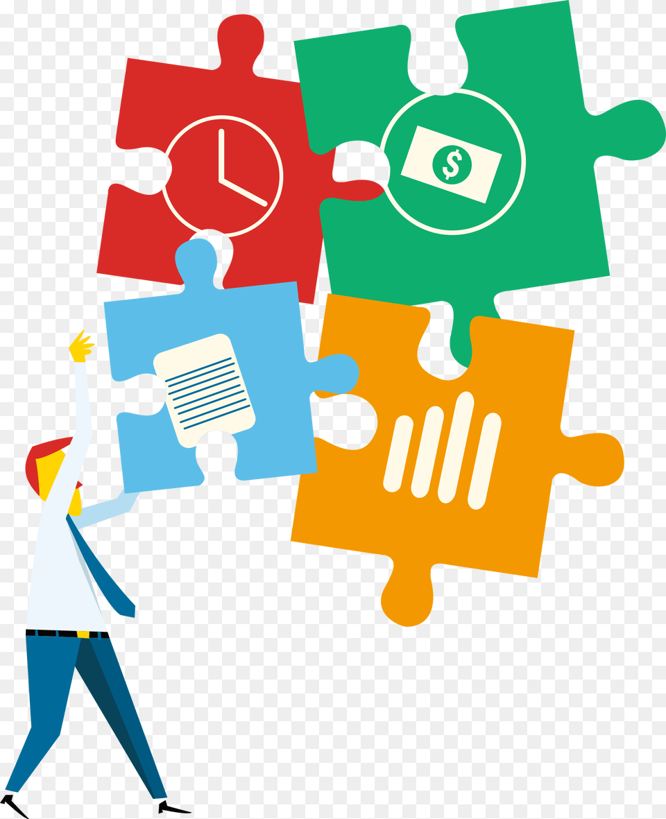 People Puzzle Vector, Person, Game, Jigsaw Puzzle Free Png