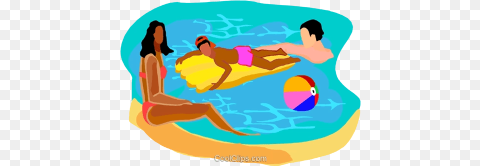 People Relaxing In A Swimming Pool Swimming Pool Clip Art, Water Sports, Water, Sport, Person Free Transparent Png