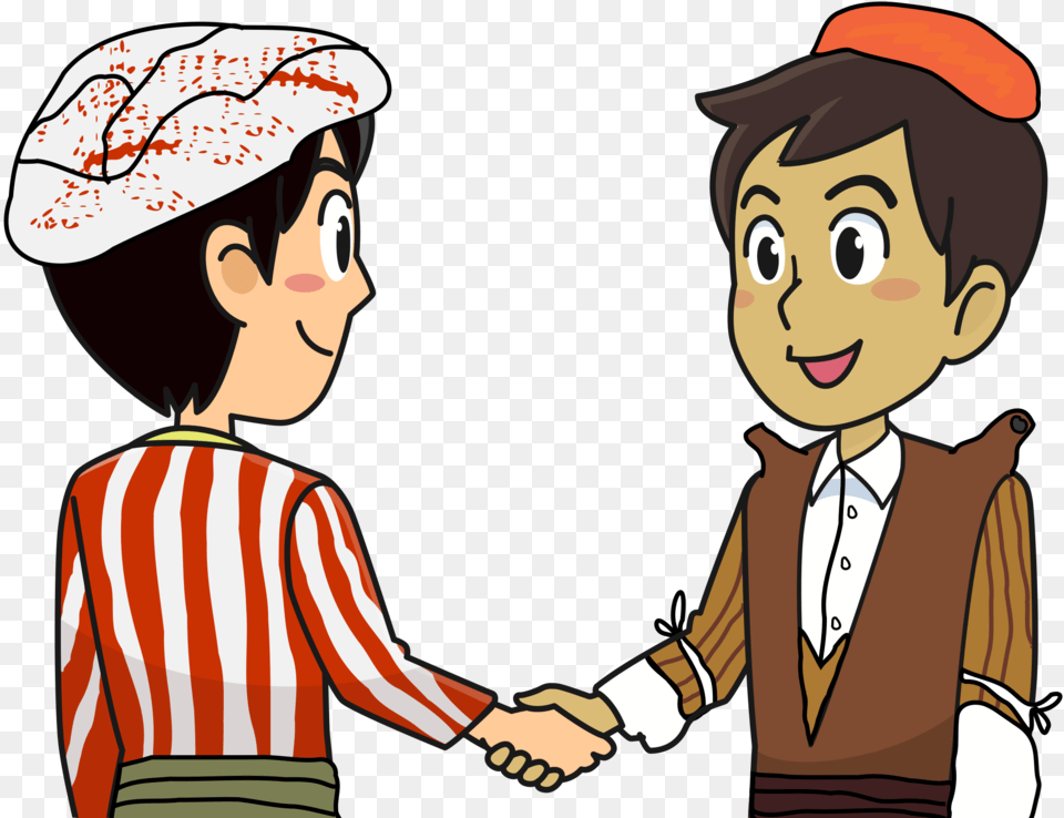 People Shaking Hands Clipart Persons Shaking Hands Drawing, Body Part, Hand, Person, Baby Free Png Download