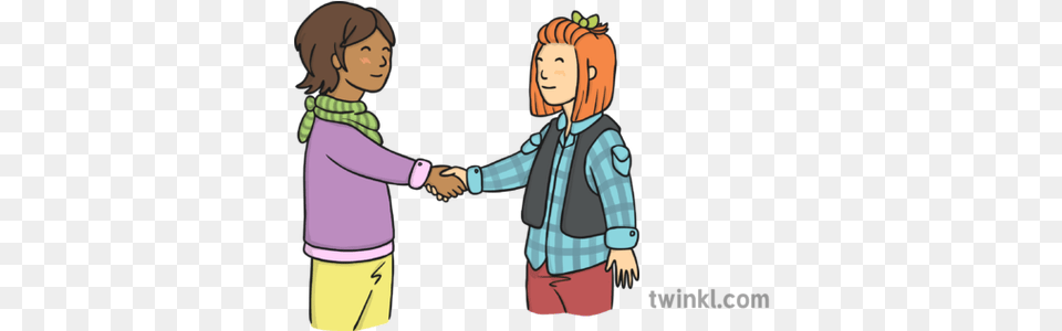 People Shaking Hands Illustration Holding Hands, Body Part, Hand, Person, Book Free Transparent Png