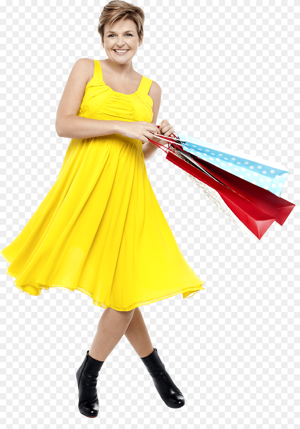 People Shopping Holding Bag People In Shopping Free Png