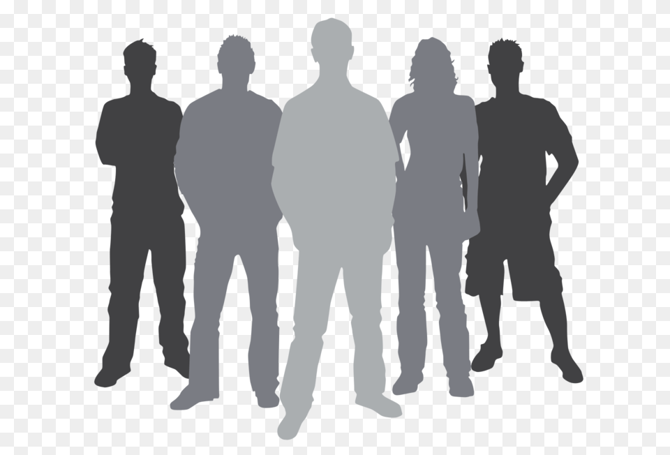 People Silhouette Clipart Unknown Person, Adult, Male, Man, Walking Free Png Download