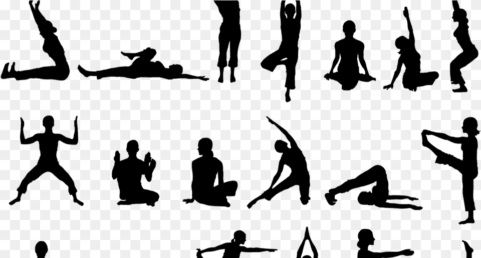 People Silhouette Exercising, Stencil, Baby, Person Png