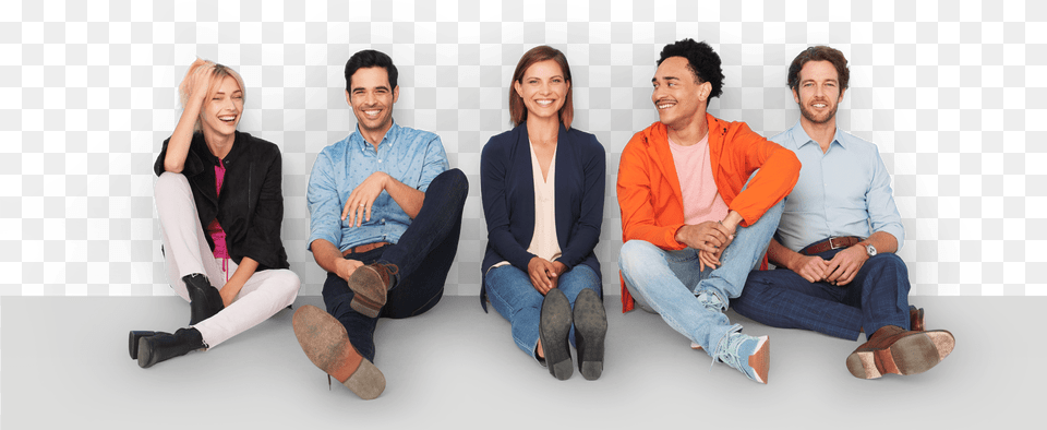 People Sitting, Person, Groupshot, Adult, Teen Png Image