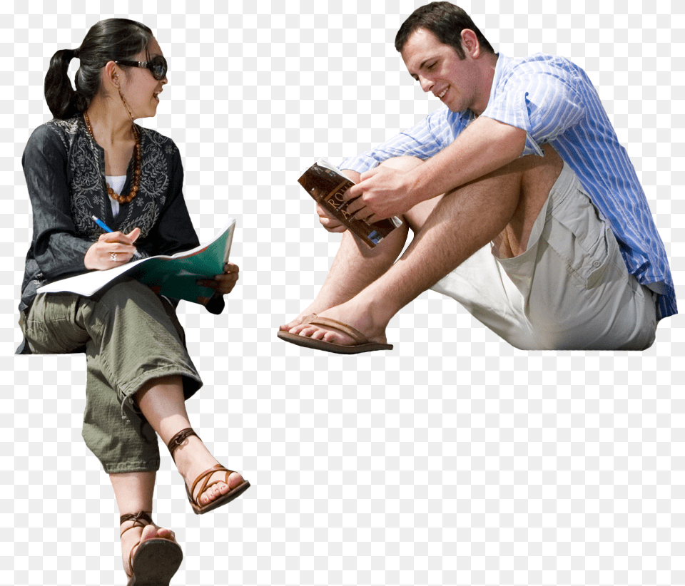 People Sitting, Sandal, Clothing, Footwear, Adult Free Transparent Png