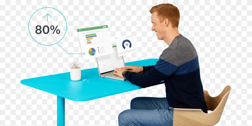 People Sitting At A Table With Surveymonkey Collaboration Sitting, Laptop, Computer, Desk, Electronics Free Png