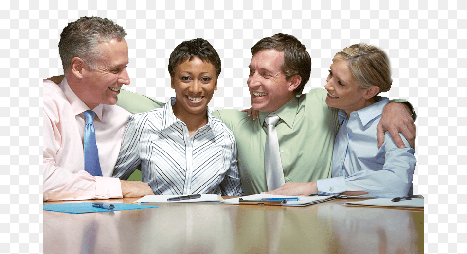 People Sitting Business People Table Conversation, Accessories, Tie, Clothing, Shirt Free Transparent Png