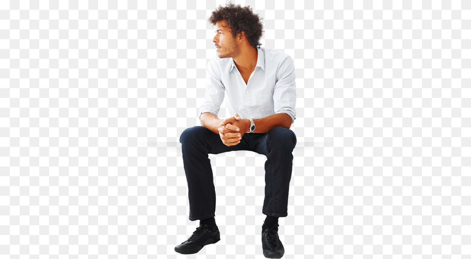 People Sitting Transparent Woman Man Sitting, Person, Teen, Male, Boy Png