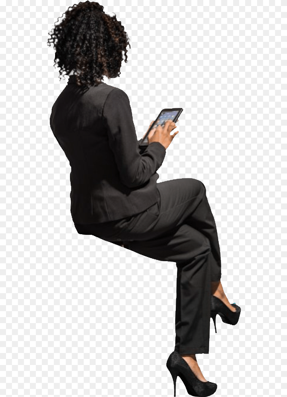 People Sitting Transparent Woman Man Woman Sitting Cut Out, Clothing, Shoe, Footwear, Adult Png