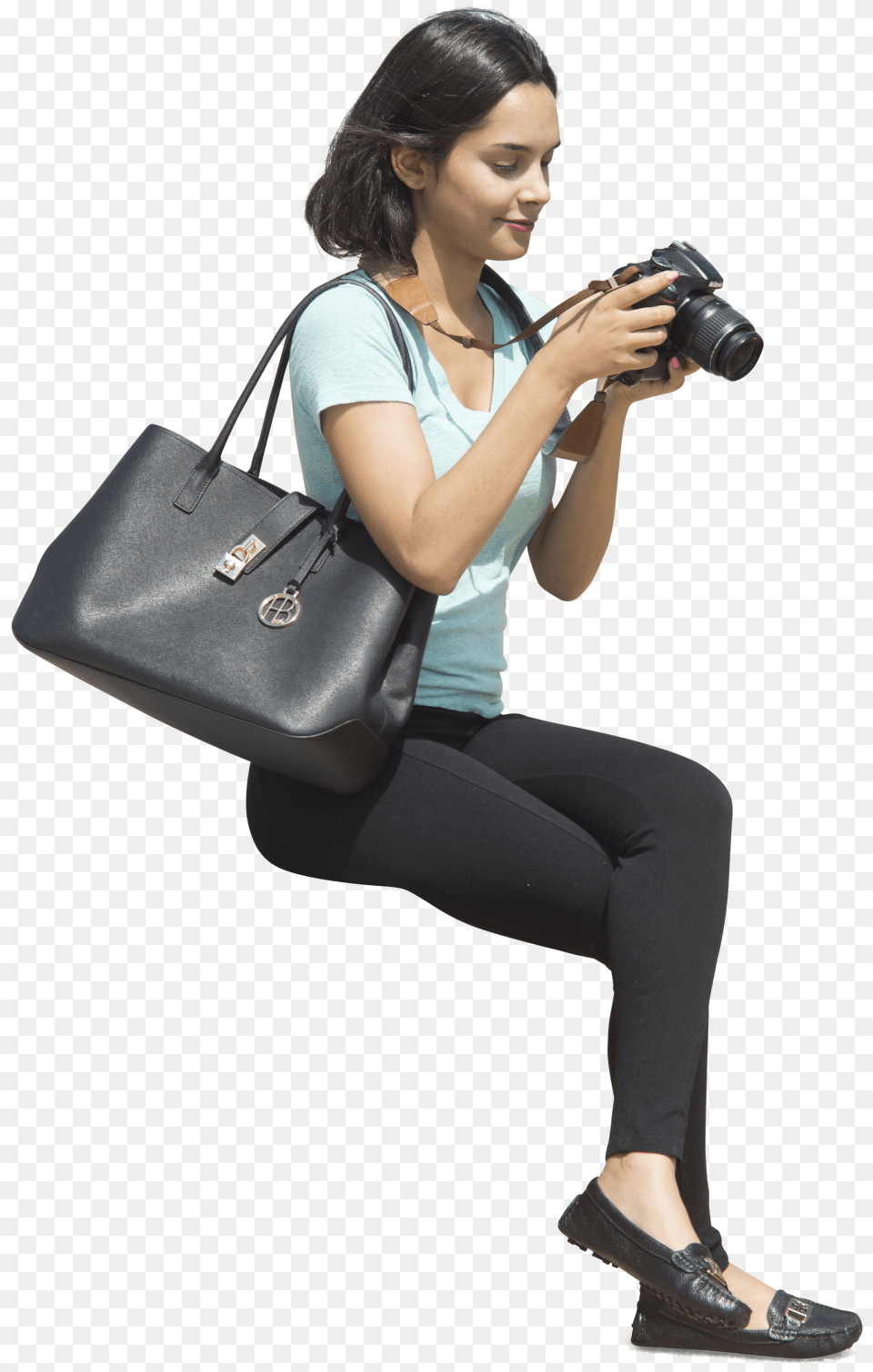 People Sitting Transparent Woman Woman Cutout Sitting, Accessories, Photography, Bag, Handbag Png