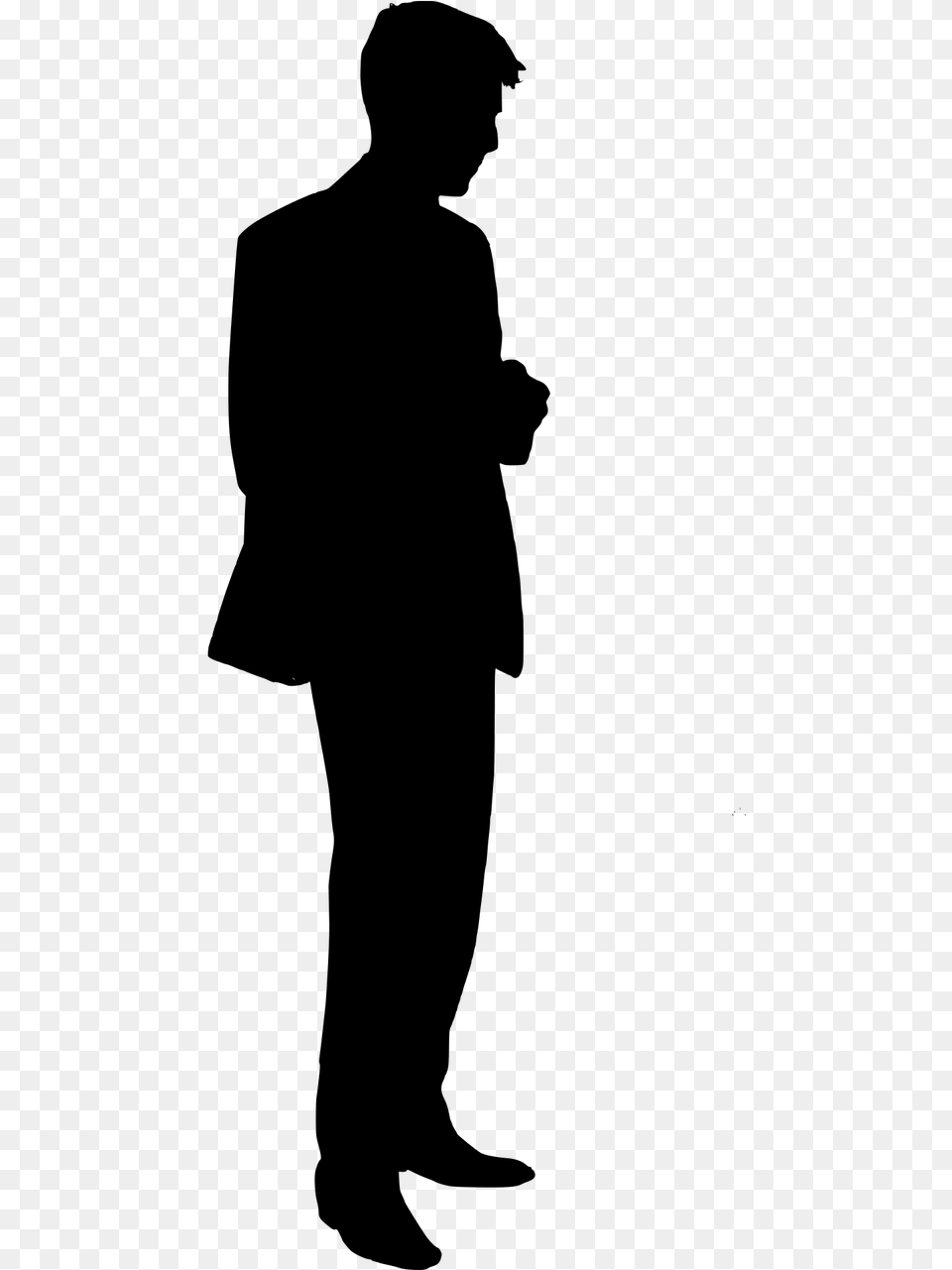 People Standing And Talking, Gray Png