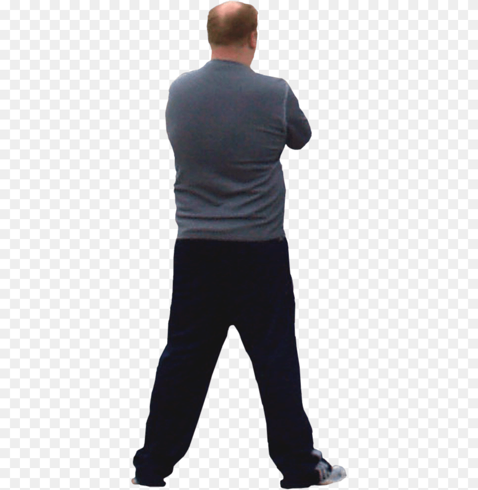 People Standing Back Man Standing, Walking, Person, Clothing, Pants Free Png Download