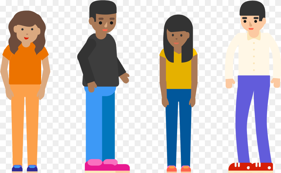 People Standing Clipart Full Size Clipart Clip Art Person Standing, Sleeve, Pants, Long Sleeve, Clothing Free Png Download