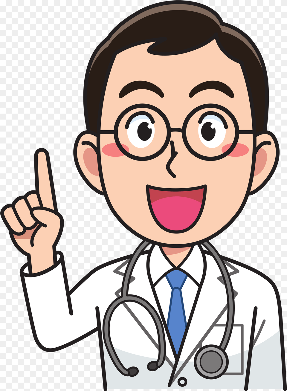 People Talking Clipart 21 Clip Art Doctor With Stethoscope, Lab Coat, Clothing, Coat, Baby Free Png Download