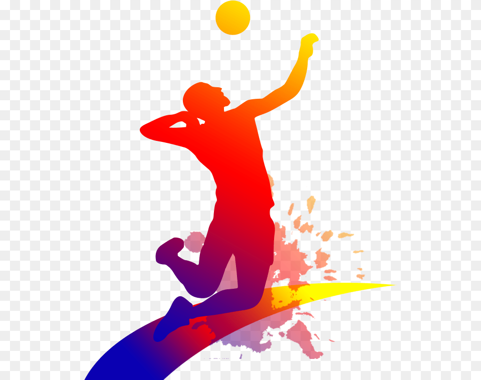 People Transparent Image Hd Hq Volleyball Player Logo, Dancing, Leisure Activities, Person, Juggling Free Png Download