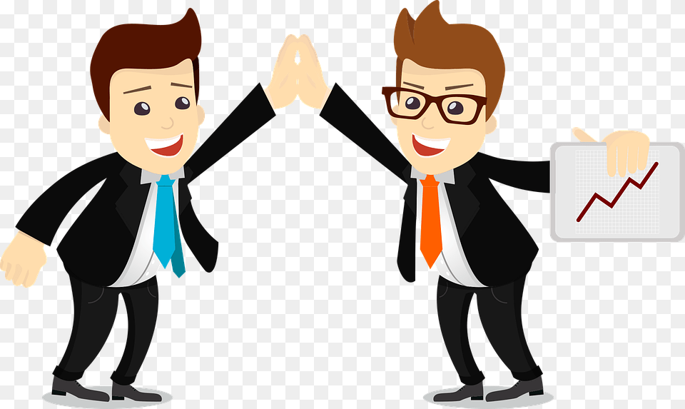 People Try Business Cooperation Development Salesman Clipart, Bag, Baby, Person, Formal Wear Free Transparent Png