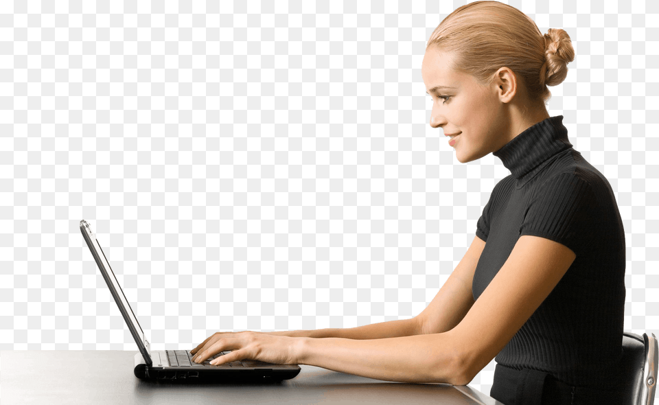 People Using Computer, Adult, Person, Pc, Laptop Free Transparent Png
