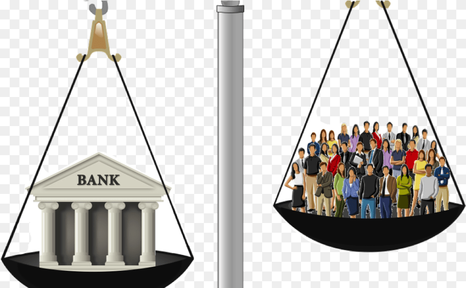 People Vs Banks Stability Of Financial System, Person, Architecture, Pillar Png