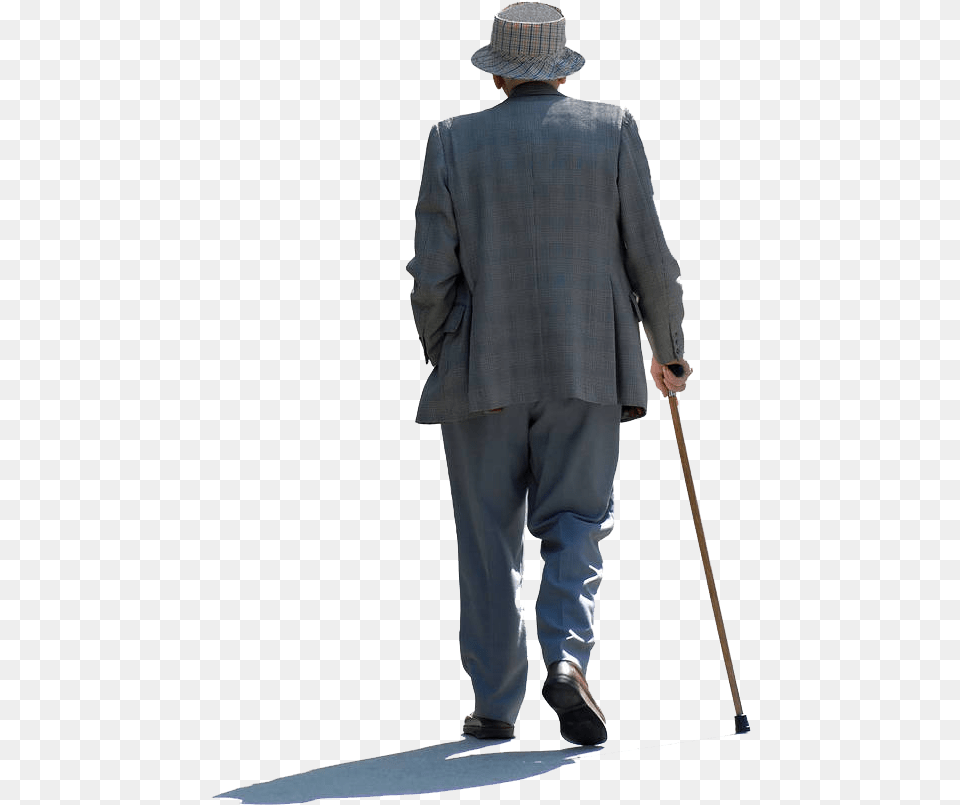 People Walking Old Man Walking, Clothing, Suit, Formal Wear, Person Free Png
