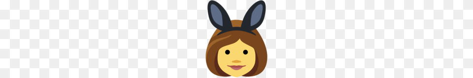 People With Bunny Ears Emoji On Facebook, Animal, Mammal, Rabbit, Face Free Png Download