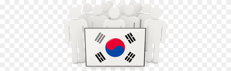 People With Flag South Korean People Icon, Logo Png Image