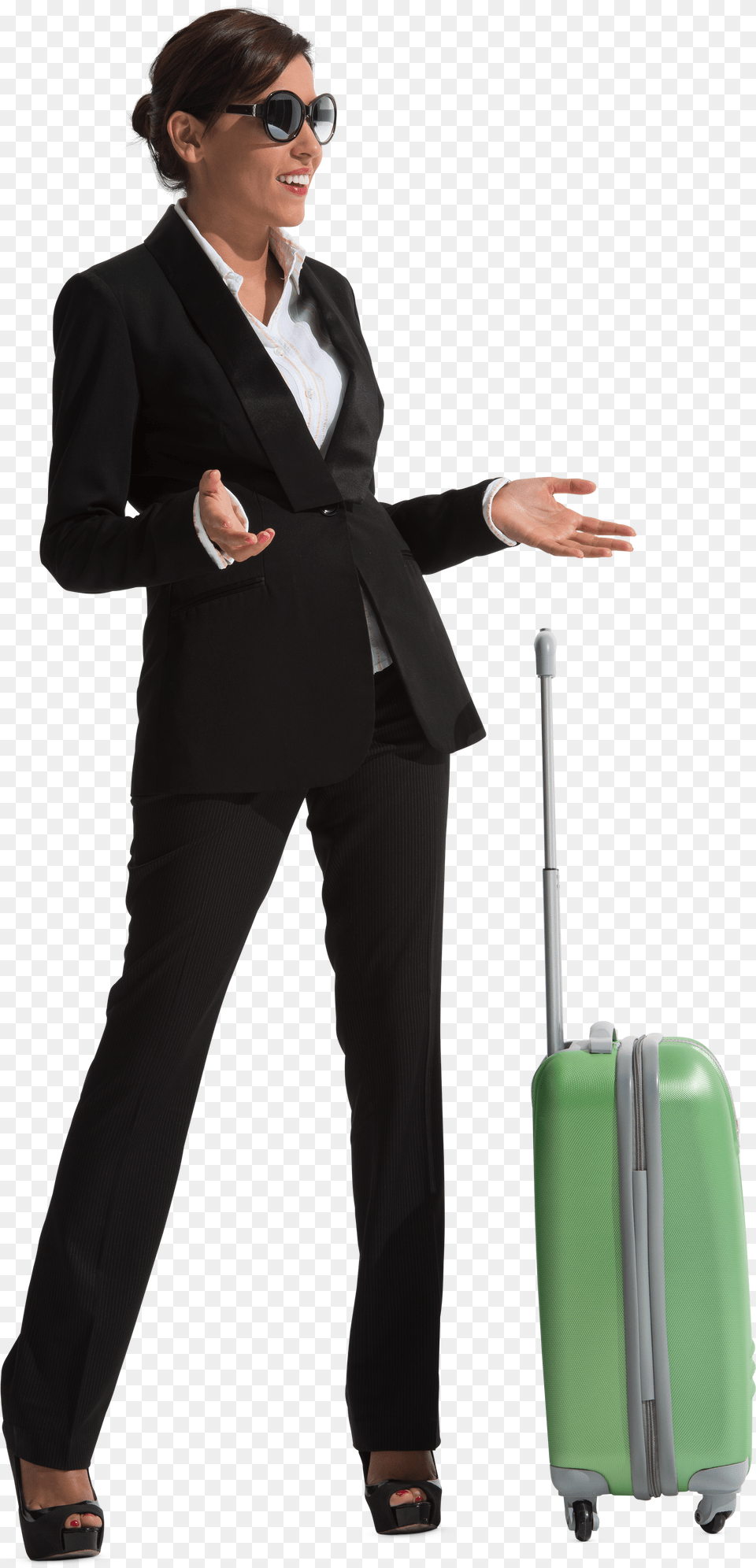 People With Hd Resolution Download Collection Person With Suitcase, Astronomy, Outer Space, Planet, Globe Free Png