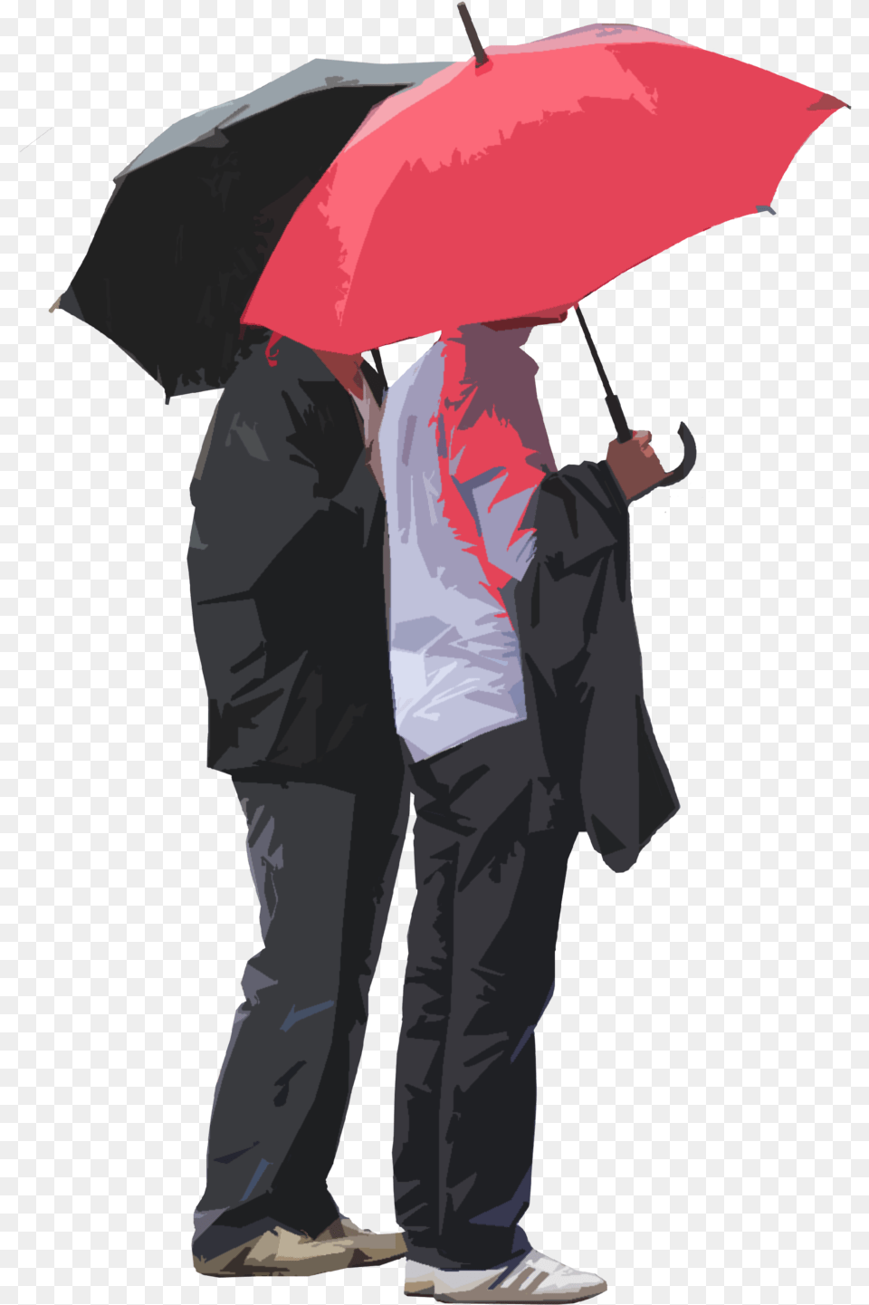People With Umbrellas U0026 Umbrellaspng People In Rain, Clothing, Coat, Canopy, Adult Png