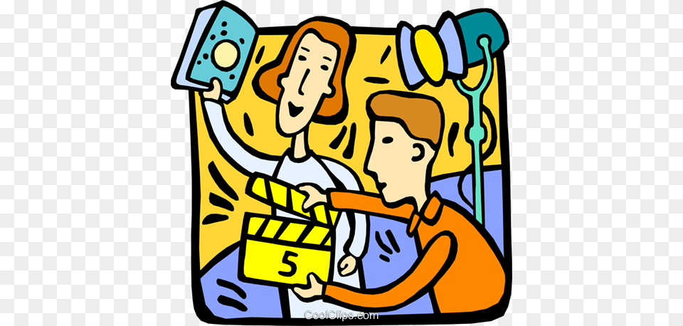 People Working On A Movie Set Royalty Vector Clip Advertising, Cleaning, Face, Head, Person Png