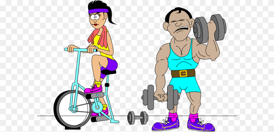 People Working Out Clip Art Exercising, Baby, Person, Face, Head Free Png