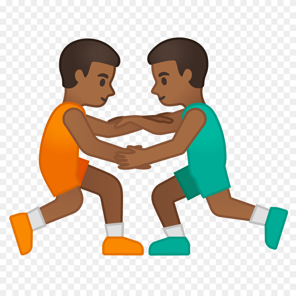 People Wrestling Emoji Clipart, Fitness, Person, Sport, Squat Png
