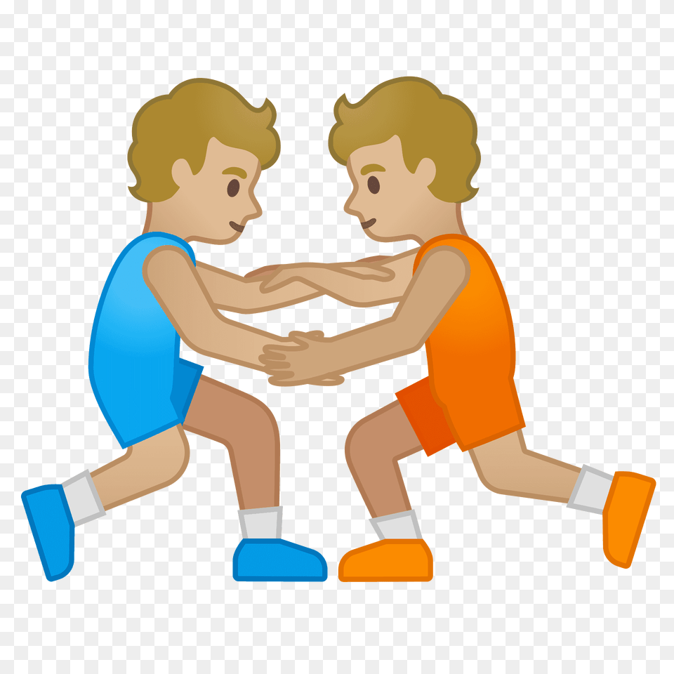 People Wrestling Emoji Clipart, Baby, Person, Face, Head Free Transparent Png