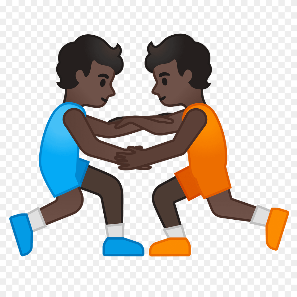 People Wrestling Emoji Clipart, Fitness, Person, Sport, Squat Png Image