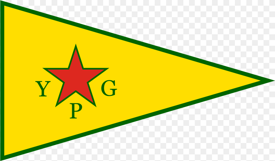Peoples Protection Units Ypg Flag, Star Symbol, Symbol, Triangle, Scoreboard Free Png