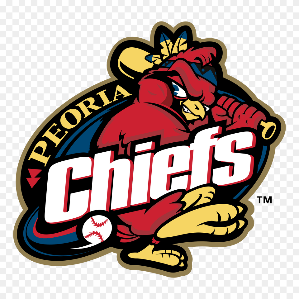 Peoria Chiefs Logo Transparent Vector, Dynamite, Weapon Free Png Download