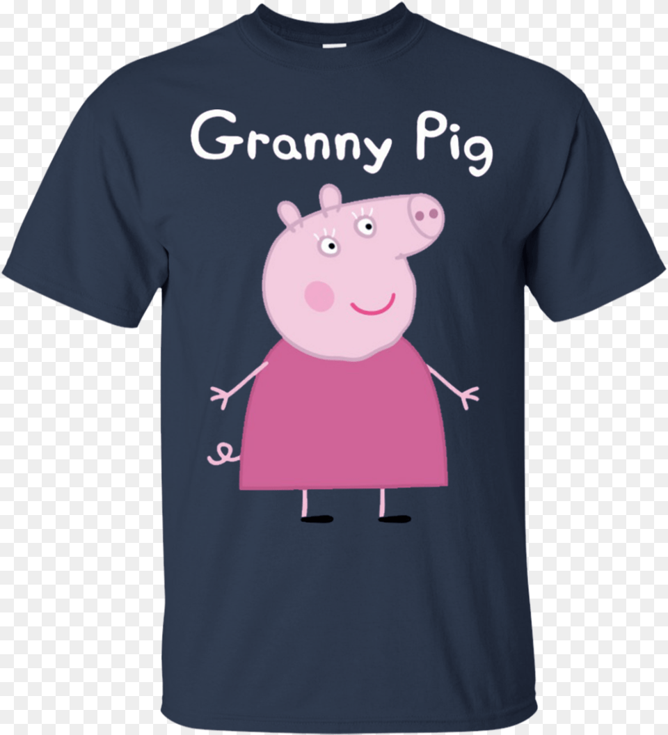 Pepa Pig Peppa Pig Funny T Shirt Grandma Pig T Shirt, Clothing, T-shirt, Animal, Mammal Free Png Download
