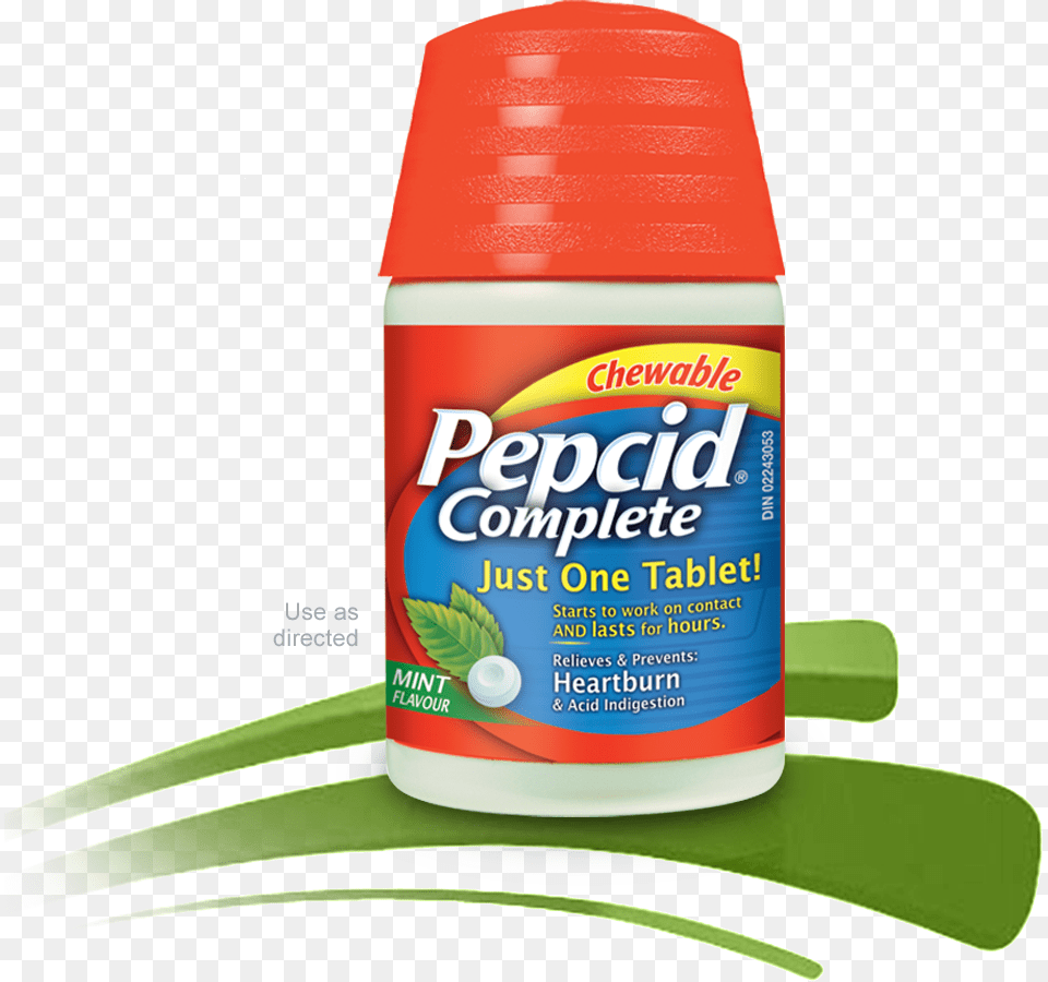 Pepcid Complete Packaging Pepcid Ac, Cosmetics, Food, Ketchup, Deodorant Free Png