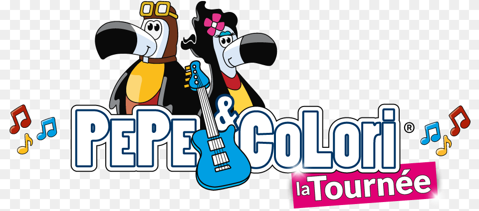 Pepe Amp Colori Cartoon, Guitar, Musical Instrument, Baby, Person Free Png Download