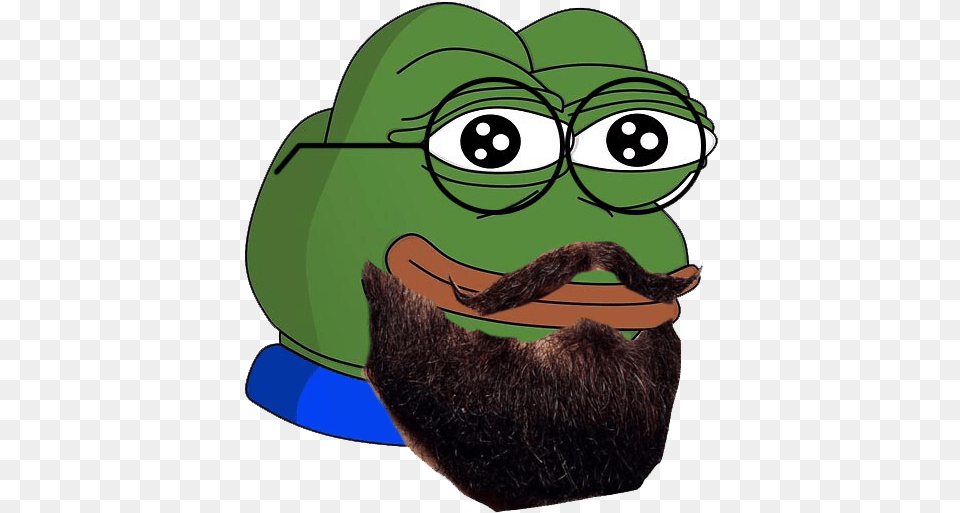 Pepe Emoji Discord Emoji Feels Okay Man Emote, Face, Head, Person, Adult Free Png Download