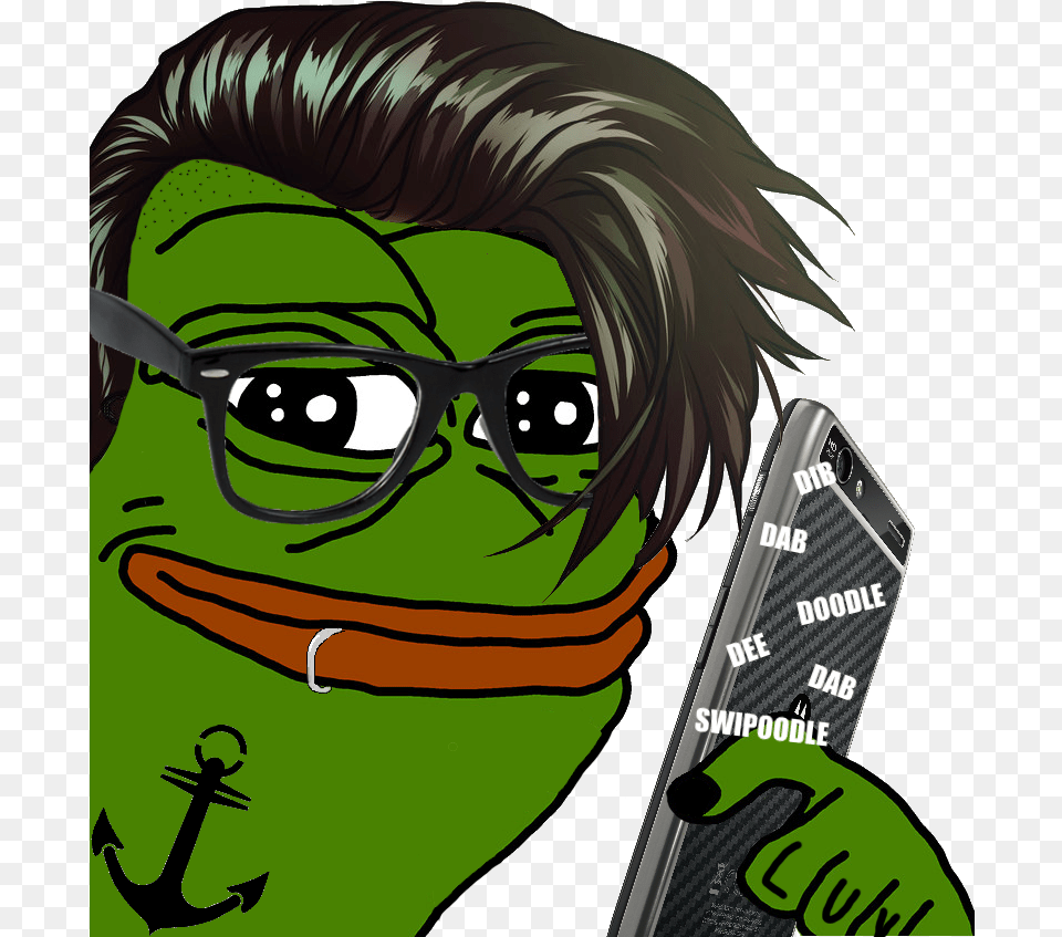 Pepe Frog Is Face Of Alt Right Pepe The Frog, Publication, Book, Comics, Electronics Free Png