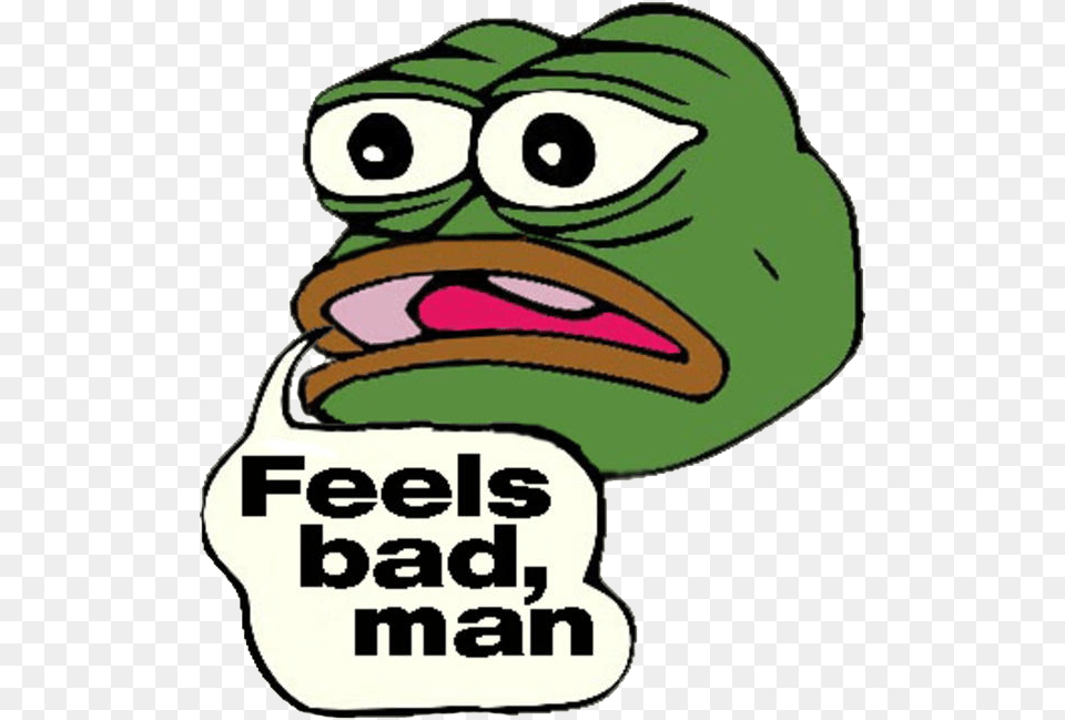 Pepe Meme Feels Bad Man, Sticker, Animal, Bear, Mammal Free Transparent Png