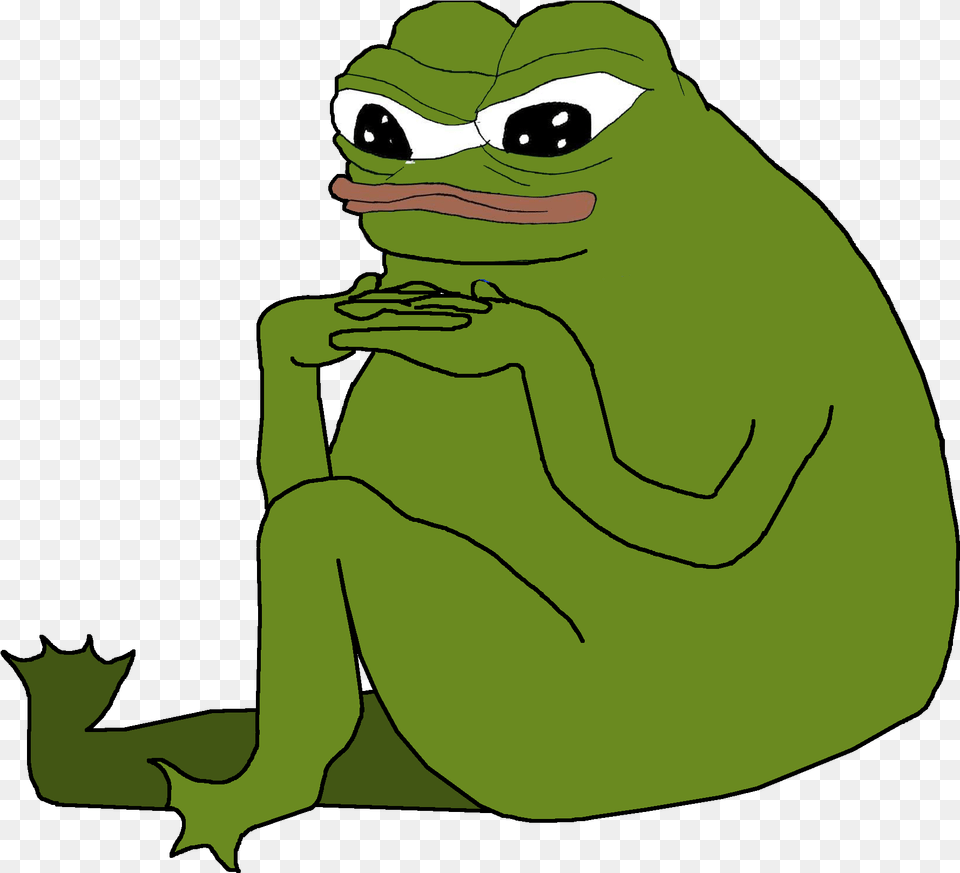 Pepe Pepe The Frog With Dreads, Amphibian, Animal, Wildlife, Adult Png Image