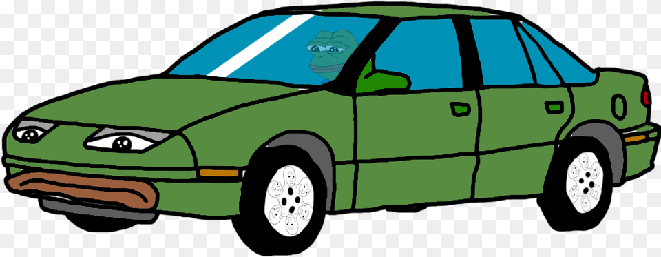 Pepe Rare Car Sad General Motors, Vehicle, Sedan, Transportation, Wheel Png Image