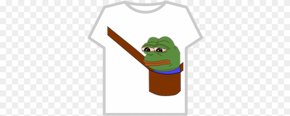 Pepe The Frog Roblox Roblox Bacon Hair T Shirt, Clothing, T-shirt Free Png