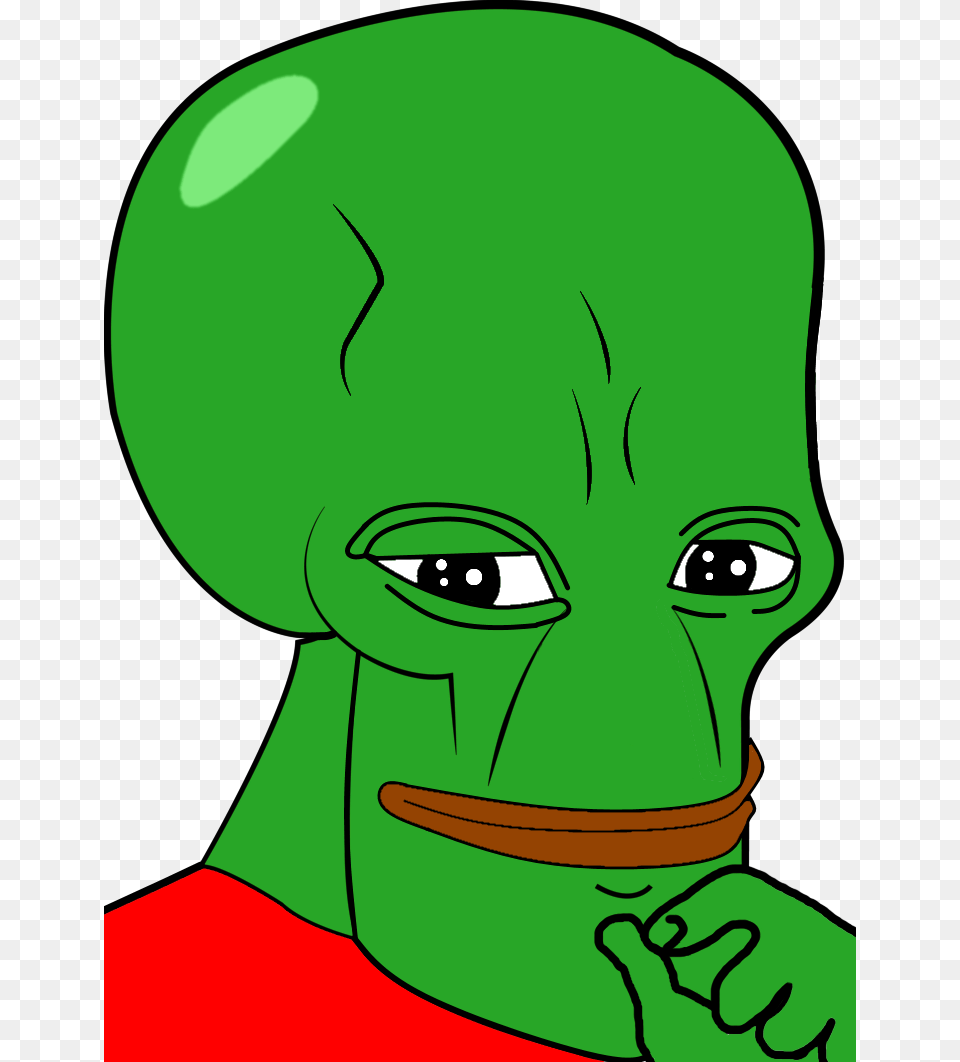 Pepe The Handsome Jew Dankmemes, Alien, Green, Baby, Person Free Png Download