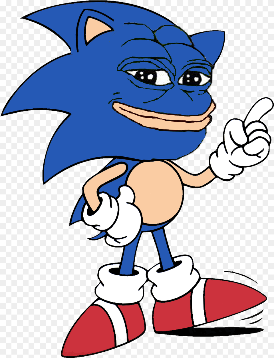 Pepe The Hedgehog Download 90s Sonic The Hedgehog, Baby, Person, Cartoon, Face Png Image