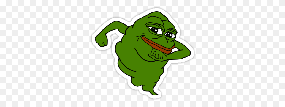 Pepe The Slimer Pepe Stickers Canvas Prints, Green, Baby, Person, Face Png Image