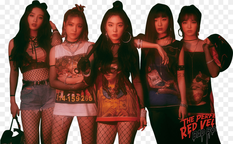 Pepituan Icons Red Velvet Red Velvet Bad Boy Hd, Tattoo, Clothing, T-shirt, Skin Free Png Download