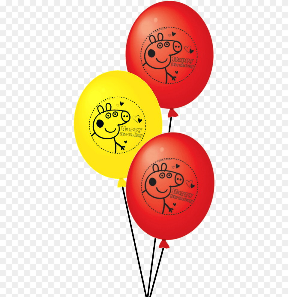 Peppa Bouquets Prices Start From 11quot Pack Of 6 Peppa Pig Latex Balloons, Balloon Png